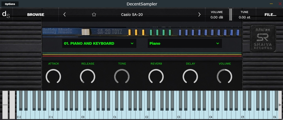 Casio SA-20 VSTi